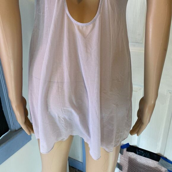 Auden Intimates Purple Lace Mesh Babydoll Chemise Nightie Lingerie Sexy Fairy S - Picture 11 of 12